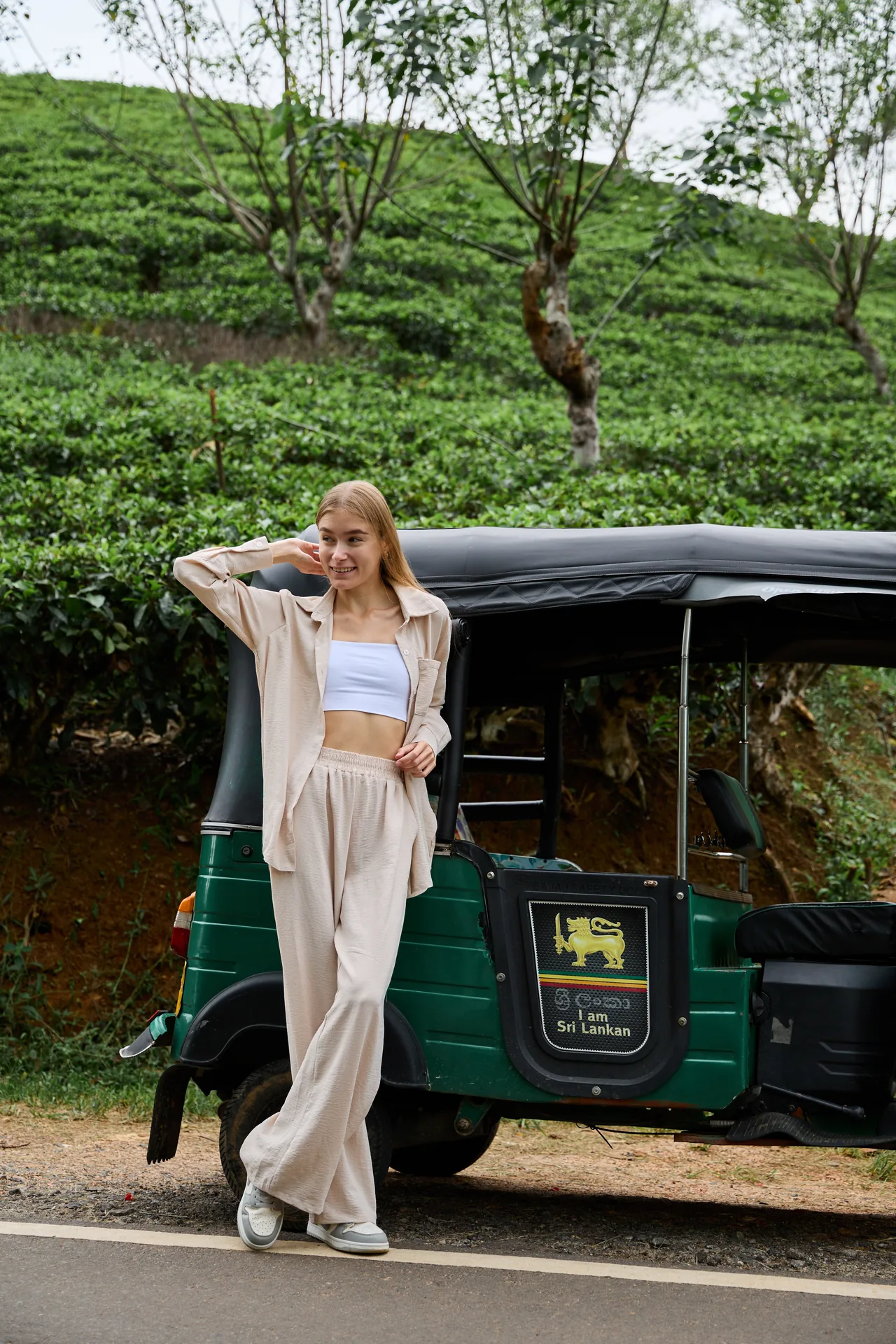 Private tuk-tuk journey through Sri Lanka tea country