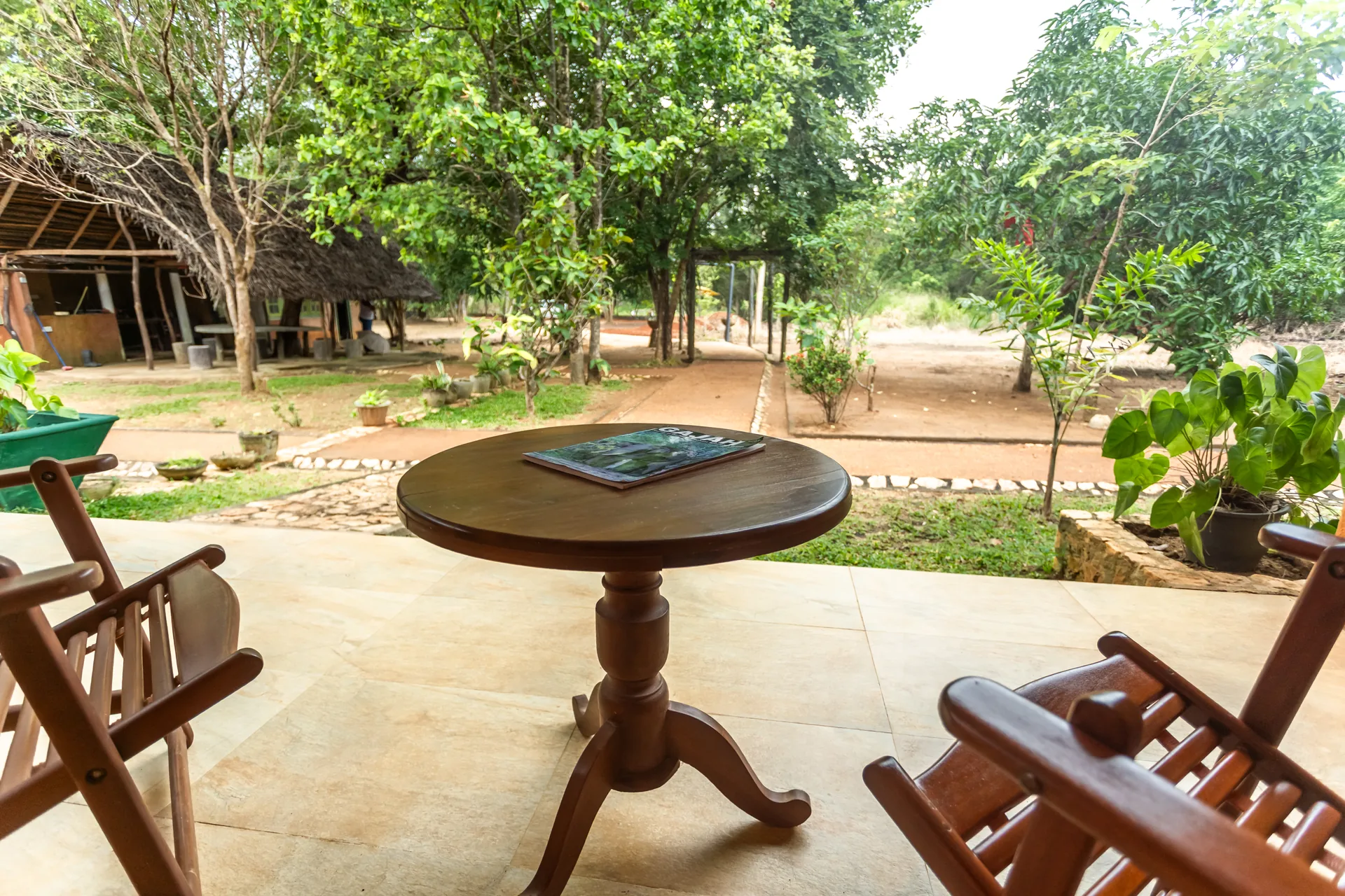 Sri Lankan farmstay verandah