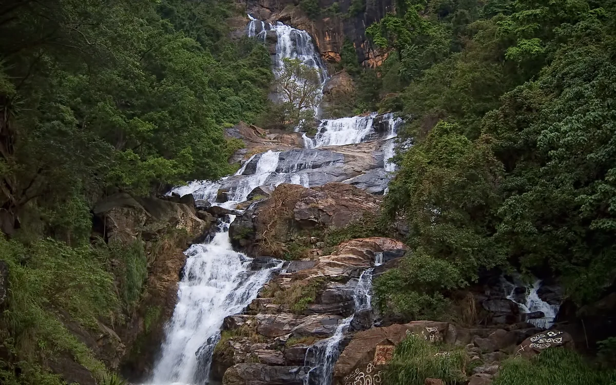 Ravana Falls near Ella